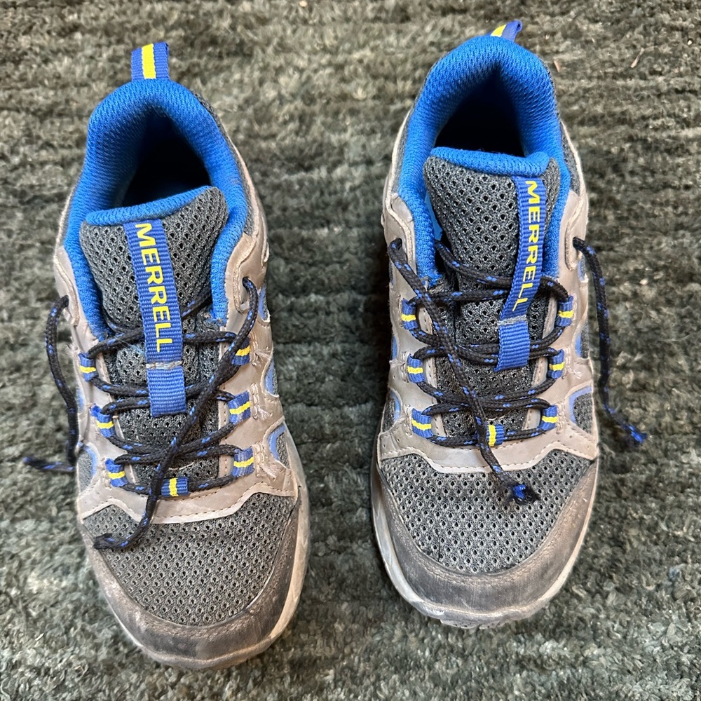 Merrell kids waterproof hiker shoes